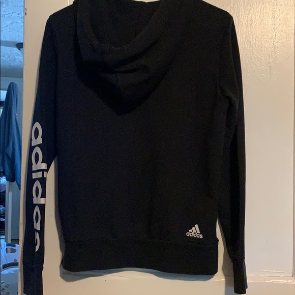 Adidas zipper up sweatshirt 🌸 Like new! - Picture 4 of 4